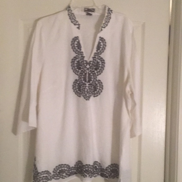 Linen blouse - Picture 2 of 5